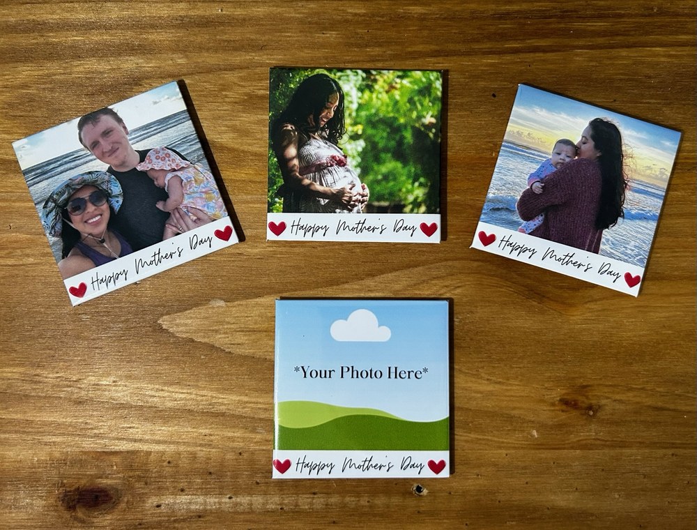Mother's Day photo magnets
