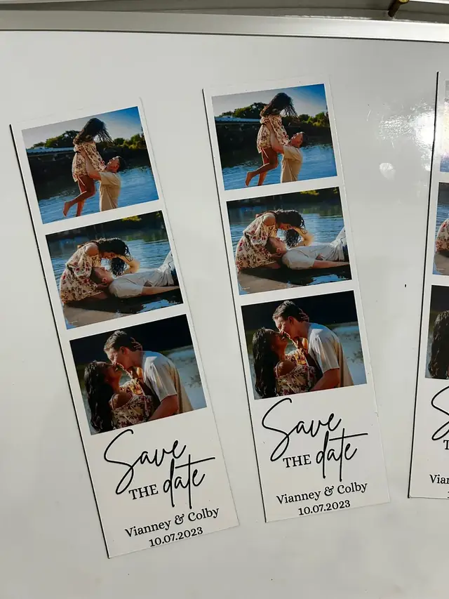Event photo magnet favors