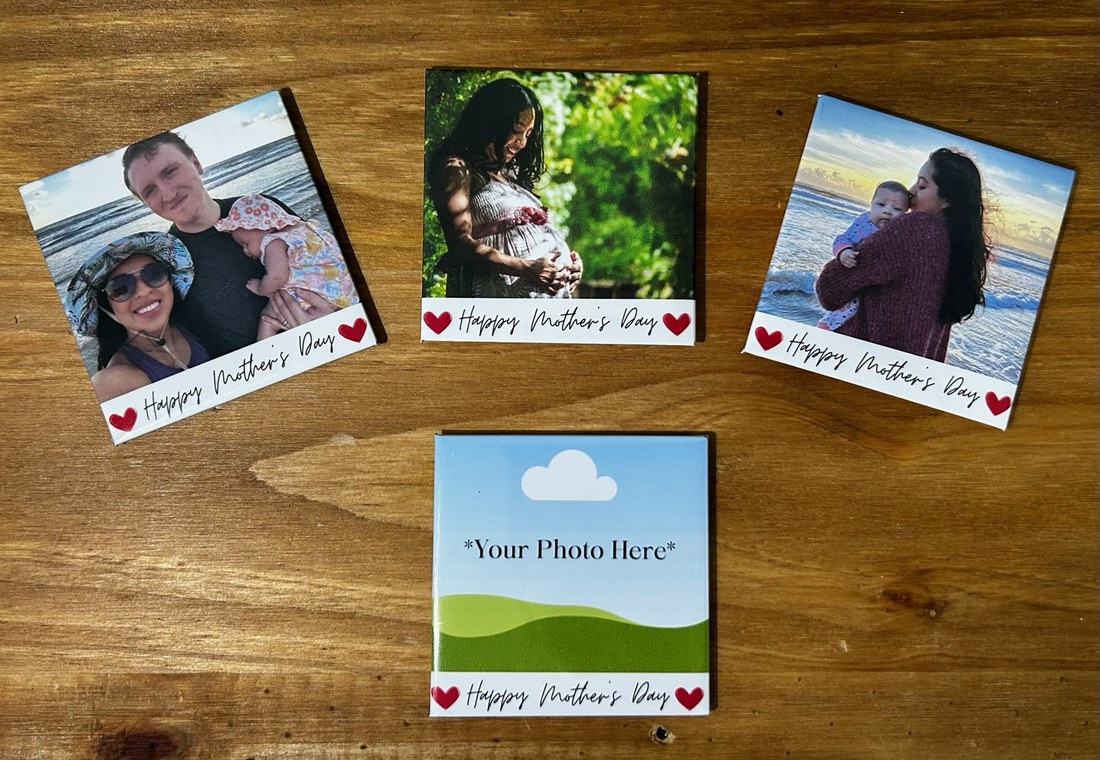 Photo magnet examples