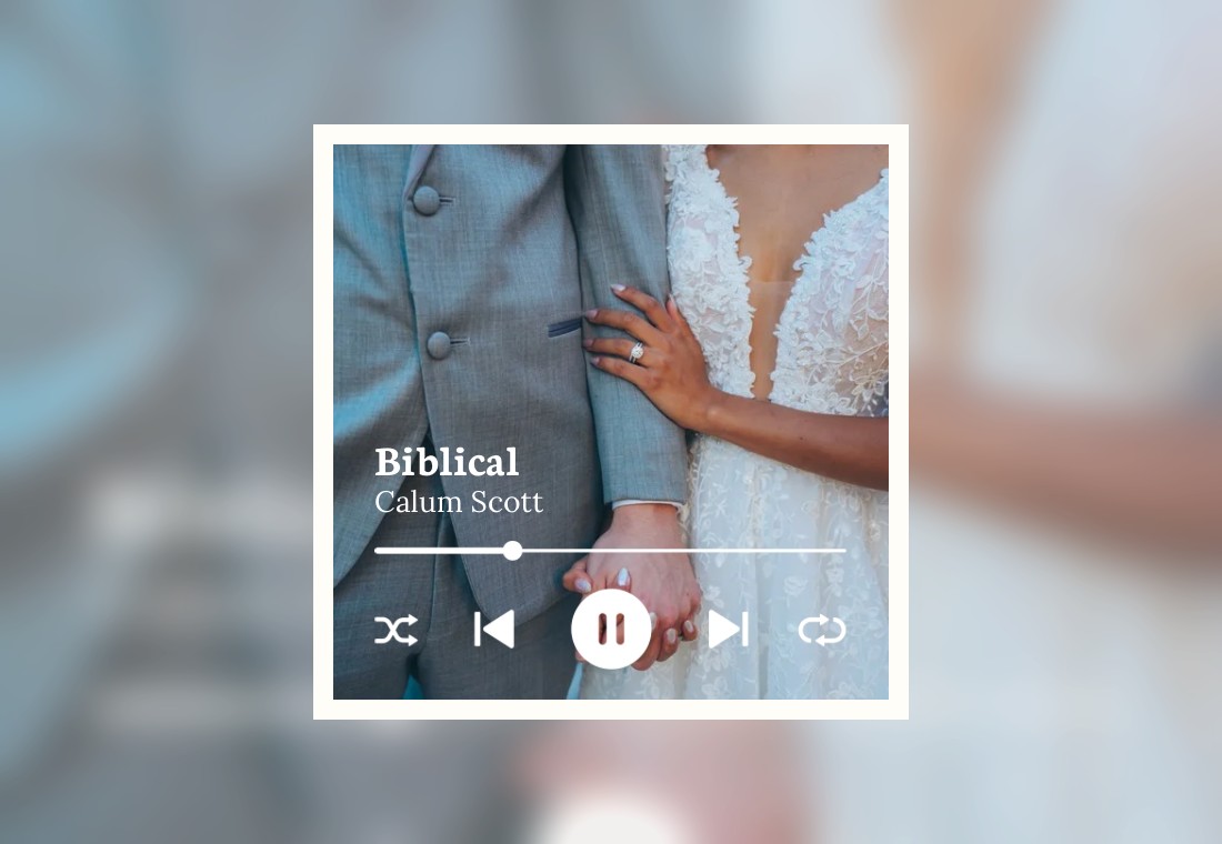 Tap-to-play magnet with music player design